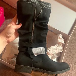Just fab black boots